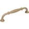 Jeffrey Alexander 128 mm Center-to-Center Satin Bronze Tiffany Cabinet Pull 658-128SBZ - alternate 1